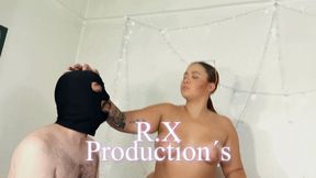 FARTING AND HUMILIATING MY MASKED SLAVE # PART 4 # DELICIOUS ROSALIA PEACH