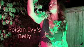 Poison Ivy’s Belly - Autumn Bodell Super Villain Transformation, Belly Fetish, Pierced Belly Button Worship, Femdom Stomach Tease Belly Goddess