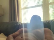 DadBodGod strokes bbc while home alone