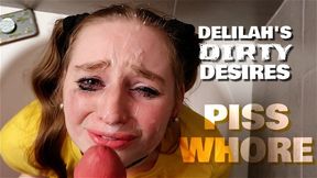 StepDaddy's Dumb Piss Whore