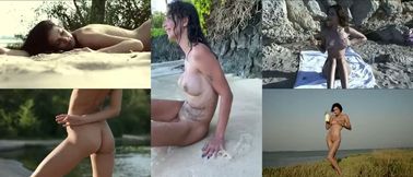 Gorgeous butts on the beach
