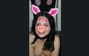 Wife Dumb Pig, It Takes so Little From a Wife to a Cum Pig Whore