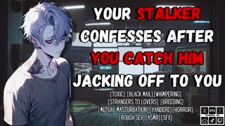 Your Confesses After You Catch Him Jacking Off To You | Male Moaning Audio Erotica