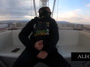 Public Jerk Off in Budapest Eye