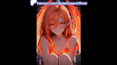 Pink Hair Anime Girl Blowing Bubblegum in Platform Boots – Cyberpunk Hentai Cosplay Tease