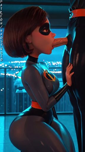 Helen Parr The Incredible MILF 3D Animation