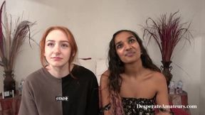 Horny Slut Needs Money Badly - Casting Compilation with Desperate Amateurs