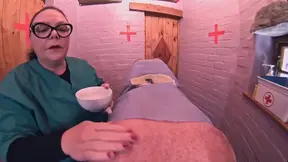 Nurse gets a wild punishment in the house of cruel torment