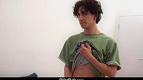 Alex Rosa And Larry Wilson In Sexy Martin Enjoys A Twink Bareback Threesome Surprise When His Lover Invites A Friend!
