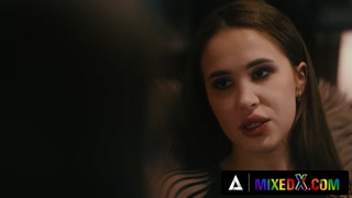 MIXEDX - New Cute Apprentice Amirah Adara Fucks With Her Hot Vampire Master Alyssa Bounty