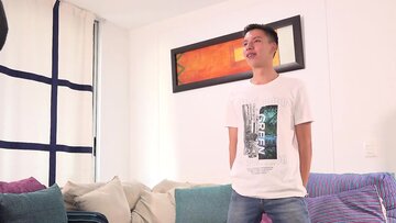 LatinoJuice. - Shy twink Benjamin Porter pounde