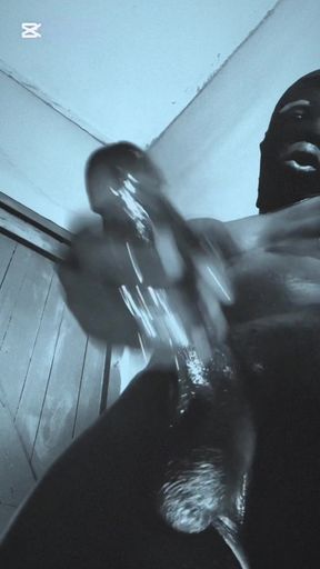 Part 2 Master Breeder of Big Black Cocks Strokes and Fucks Him Rough Until He Goes Crazy