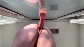 Showing My Neighbors How My Pussy Squirts In Doggy