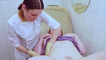 Medical exam with breasts and gyno