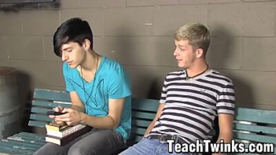 Young, Fresh Twink, 18 Year Old-a-liciousness: The Anal Pounding Adventures of Kayden and Jae in the Classroom