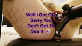 Fucking Machine but First Cums Sucking