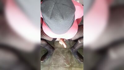 Anal destruction with huge toy and fist in rectum