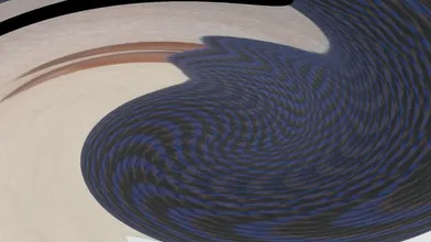 Dressed In A Dog Tooth Skirt And Purple Top, Pamala Looks Adorable