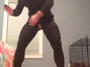Raquel's rubber pussy (trans, crossdress, female mask, fetish, skirt, pantyhose, kinky, encasement)