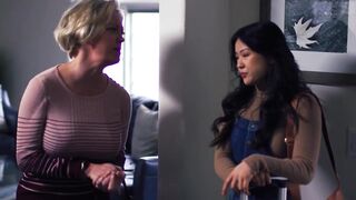 MOMMY'S WOMEN - Skinny Lulu Chu Lets Conflicted milf Dee Williams Roughly Discipline Her