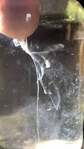 Cumshot under water