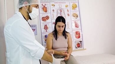 Real Hospital Gynecologist Exam Turns Into Gushing Drilled Latin Amateur