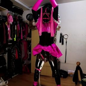 Sissy Maid Self Bondage Torment