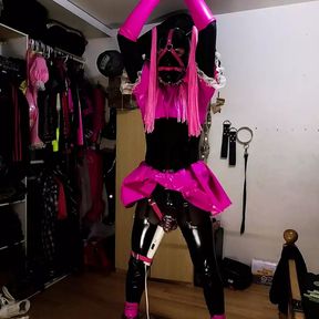 Sissy Maid Self Bondage Torment