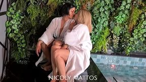 Gozei com a Loira safada MILF