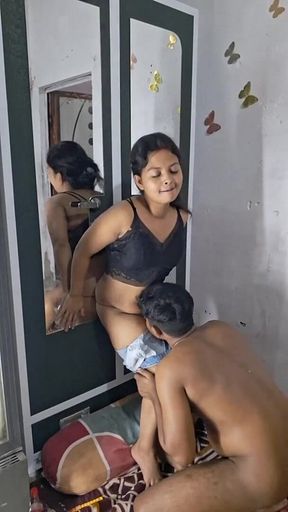 Housewife Sex Boyfriend Night Alone Room Hardcore