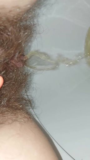Hairy Pussy Piss
