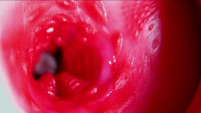 Juicy Beautiful Pussy Squelches Inside Asmr Close-up Inside the Anus