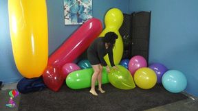 Rae n Sage's Vibrating Balloon Party Cam 1 HD (1920x1080)