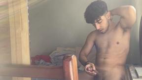 LustForBoys: Fit British Henry Lynes Jerks His Uncut Cock And Makes Gooey Mess