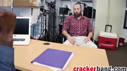 Bearder jock gets his ass pounded by bbc
