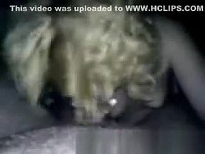 Exotic homemade outside, blonde, swallow porn scene