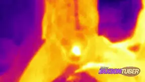HOT Handjob! - Thermal Handjob with Mature Bi Panty Guy