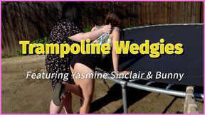 Trampoline Wedgies