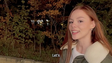 Aphrodite on a first date on the Ferris Wheel - PUBLIC blowjob POV - SEX THERAPY
