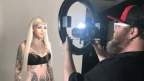 ”Amber Luke Chest Tattoo Behind The Scenes”