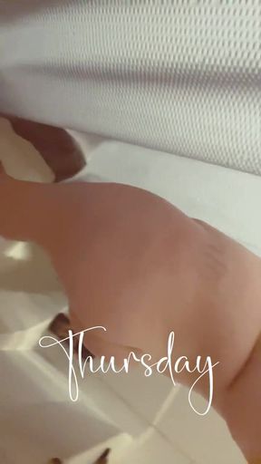 Milky white milf