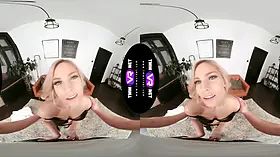 TmwVRnet - Candee Licious - Stepmom cheers up her stepson