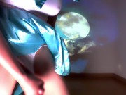 セーラームーン　Sailor moon　　月夜のマスターベーション　Masturbation on moonlit night