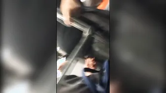 Daddy Gets Blowjob from Twink on the Metro