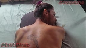 para mi casa, usando o cu rosado  carinho. PT 3