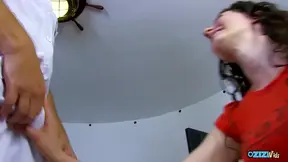 Wild During A Health Examination, The Busty Brunette Discovers She Needs A Big Dose Of Cocks - Must See