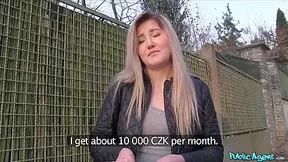Public Sex - Painfully Cute Blonde Teen 18+ Gets Creamy Horny Having Sex Outdoors