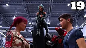 Cute Robot Seduced by Massive Cock in Hot Zero-G Creampie Encounter