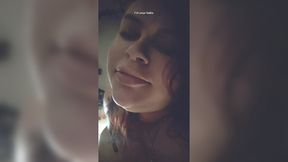 Redhead getting off