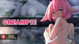 ASMR Creampie in the Hot Springs
